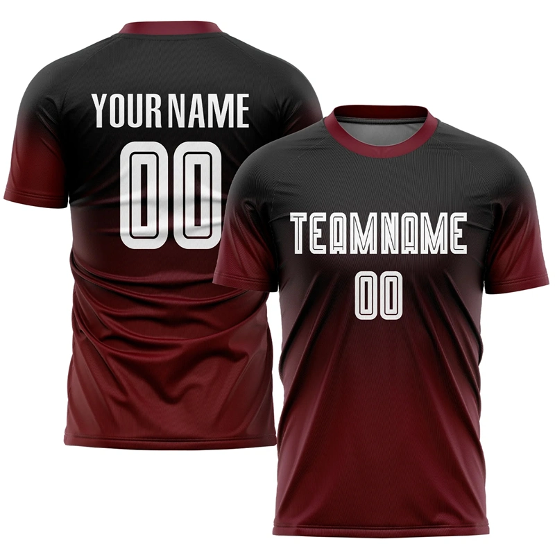 Wholesale OEM Custom Football Shirt High Quality Sublimation Sports Wear Jersey